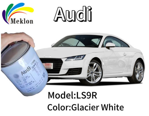 Dayanıklı zararsız hazır karışık otomobil boyası, nem geçirmez Audi Glacier beyaz boya