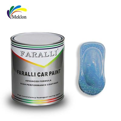İyi parlaklık 1K Frost Snow Blue Color Tintler Araba kaplama Tamiri Otomatik Refinish Paint