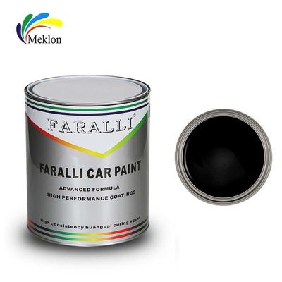 İyi Hava Dayanıklılığı 1K Süper siyah Otomatik Boya ODM OEM Otomobil Refinish Boya
