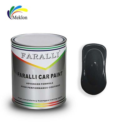 İyi Hava Dayanıklılığı 1K Süper siyah Otomatik Boya ODM OEM Otomobil Refinish Boya