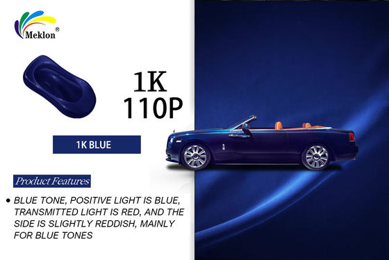 İyi Kapsama 1K Stand Mavi Çin Otomotiv Kaplama / Araba Boya / Otomatik Refinish Boya
