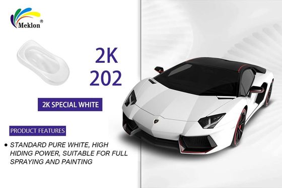 Dayanıklı Anti UV Otomatik Üst Katı Açık, Su geçirmez Metal Beyaz Araç Boyası