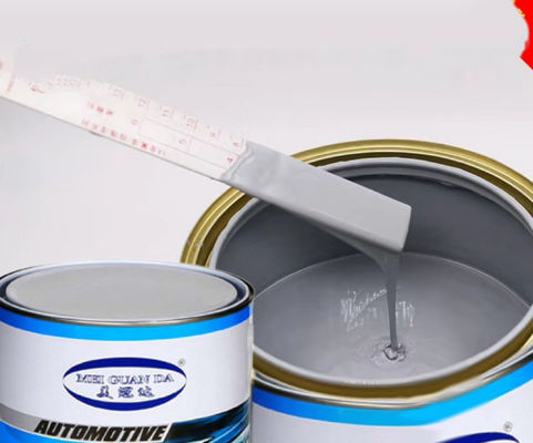Korrozyona Karşı Otomobil Poliester Putty Paslanmaz Asit Direnci Gri Renkli