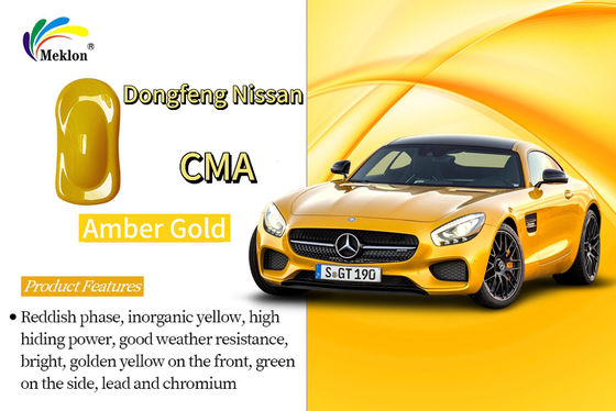 Dongfeng Nissan CMA Amber Gold Refinish Araba Boyası İyi Dayanıklılık