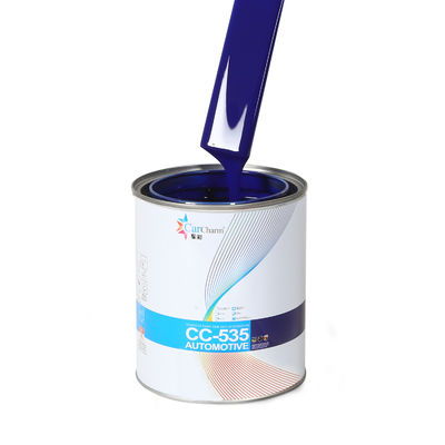 UV Direnci Fırlatma Araç Refinishing Boya 1K Mavi Araç Kaplama Tamir için