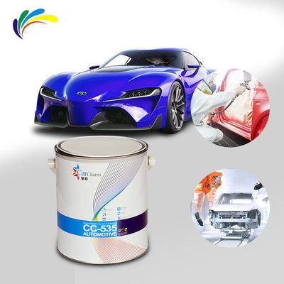 1K 2K Yüksek Katı Sistem Yüksek Sıcaklık Otomatik püskürtme kaplama Araç Refinish boya