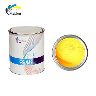 IS09001 Otomotiv Alt Kaplama Boya orta sarı Touch Up Pas Oleum Güçlü yapışkanlık