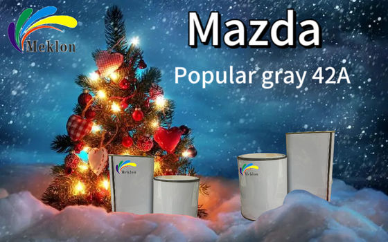 42A Meteor için özelleştirilmiş formül Mazda için Gri iyi araba boyası