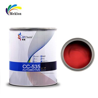 Parlak Renkli Araba Refinish Boya Yüksek Katı İçeriği 1K Basecoat Renkli Otomatik Boya