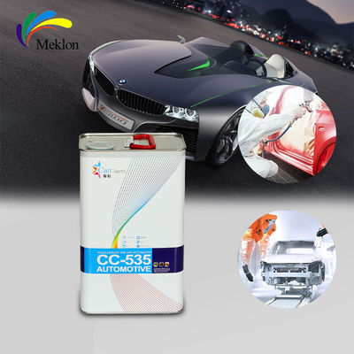Yüksek Sertlik Otomatik Dönüştürme Boya 2K Topcoat Ancak Siyah Araba Boyası