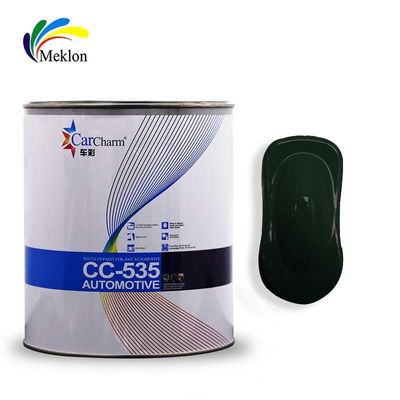 Akrilik reçine Otomatik Refinish Boya Yüksek Katı Renkler Otomobil 2k Topcoat
