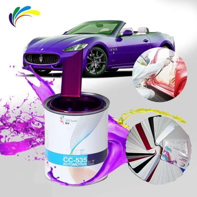 toptan Mavi Araba Boyası 2K Top Coat Refinish Paint For Auto repair