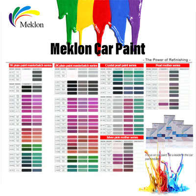 toptan Mavi Araba Boyası 2K Top Coat Refinish Paint For Auto repair
