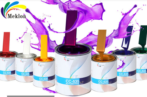 toptan Mavi Araba Boyası 2K Top Coat Refinish Paint For Auto repair