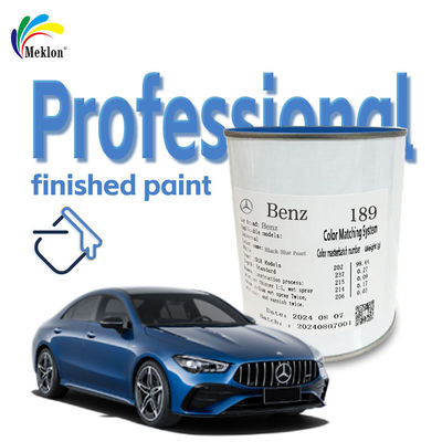Benz 189 Siyah Mavi İnci Hazır Karıştırma Araç Boyası Toptan Satış