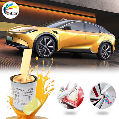 Yüksek Kaliteli Toyota 1C8 Gümüş Toz Araç Boyası Kurutma Zamanı 2-3 Saat