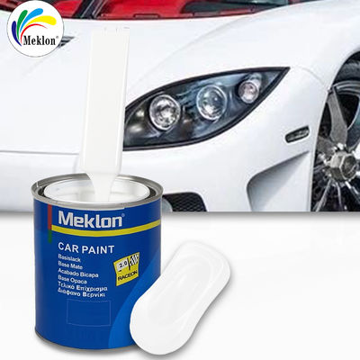Yüksek Kapsama Yüksek Ekstra Beyaz Otomobil Refinish Boya Düşük Voc ile