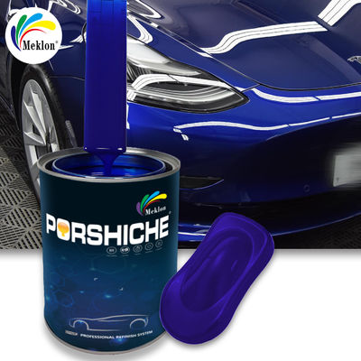 Akrilik araba boyası kolay kumlama Zeytinyağı Yeşil PU Polyurethane Araç püskürtme boyası Otomatik tamir için