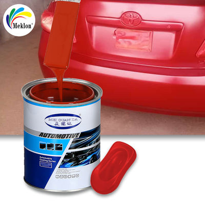 217 Kırmızı Kaplama Otomatik Refinish 1K Gümüş Metallik Polyurethane Otomobil Boyası