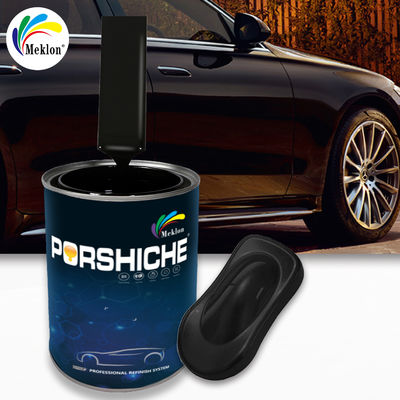 2K Otomobil Akrilik reçine Siyah Boya 2K En iyi renk boya Akrilik kaplama Otomatik Refinish Boya
