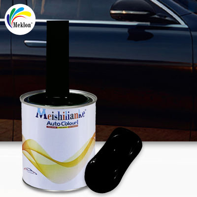 1K Siyah Otomobil Boyası Renkleri Spektrophotometer Karıştırma Renkleme Makinesi 1K Topcoat Otomobil Düzeltme Araba Vücut Boyası