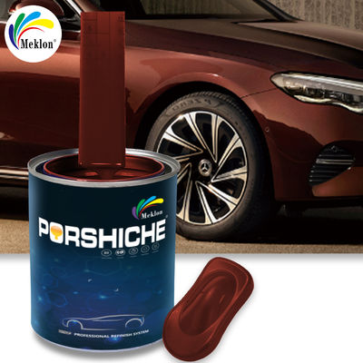 Üstün yapışkanlık ve dayanıklılık 1K Yüksek Parlaklıklı Araba Boyası 2K Katı Renkli Kaplama Basecoat Araba Boyası