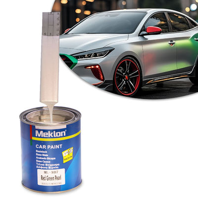 Otomotiv 1K Kırmızı Yeşil İnci Yüksek Katı Yüksek Parlaklık Akrilik Araba Boyası Sıcak Satış Fabrika Fiyatı
