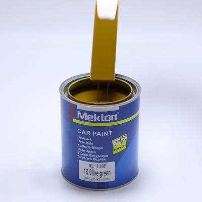 1K Yüksek Performanslı Zeytin Yeşil Araç Boyası Toz Görünümü İçin Akrilik Boyası püskürtmek için Liquid Coating Resin