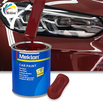 En çok satılan 2K Demir Oksit Kırmızı Otomobil Boyası Akrilik Sıvı Kaplama Spray Otomobil Refinish Boyası