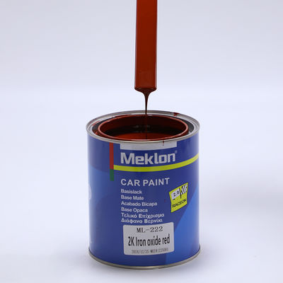 En çok satılan 2K Demir Oksit Kırmızı Otomobil Boyası Akrilik Sıvı Kaplama Spray Otomobil Refinish Boyası