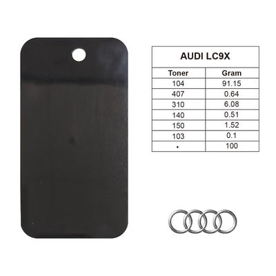 Audi LC9X Magic Siyah Özel Boya Orijinal Kuruma Süresi 1-2 Saat