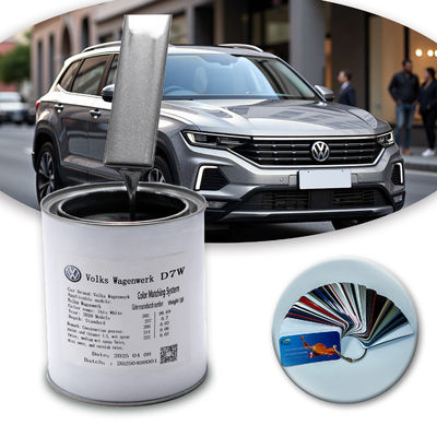 Volkswagen 7DW Gümüş Araba Boyası Toptan Satıcılar İçin Uygun Yüksek Kalite İyi Fiyat