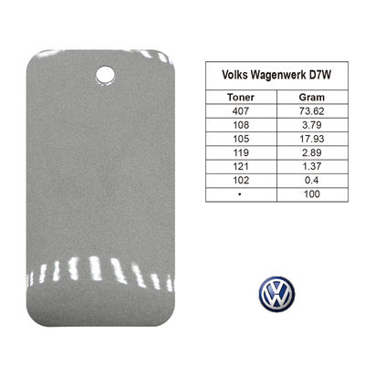 Volkswagen 7DW Gümüş Araba Boyası Sıvı Kaplama 1Lx12 1-3 Yıl Raf Ömrü