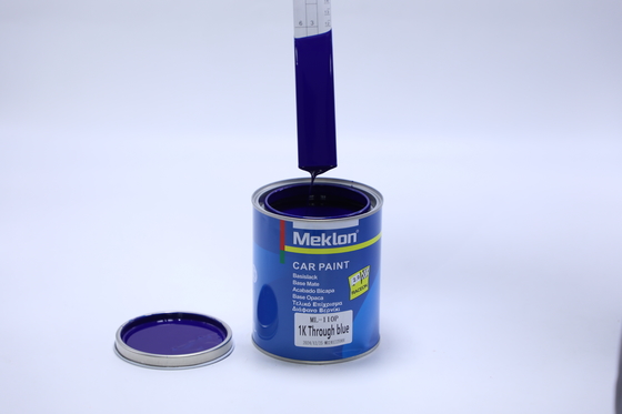 MK110 Fast-Dry Blue Automotive Paint with High-Gloss UV-Resistant Coating for Car Repair Paint