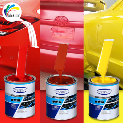 Kimyasal Dayanımlı Yeniden Boyama Araba Boyası MK133 Gelişmiş Derin Kırmızı UV Dayanımlı Akrilik Otomotiv Boyası
