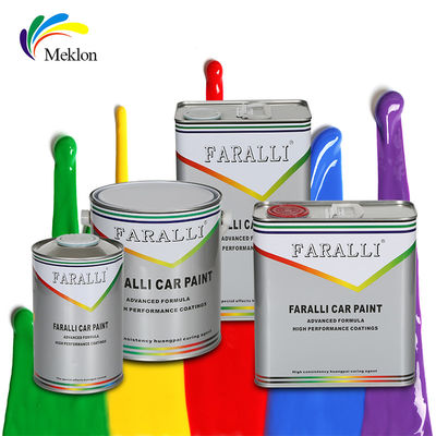 Kırmızı Demir Oksit Araç Boya Üst Kat Solvent Dirençli Nem Sıtması