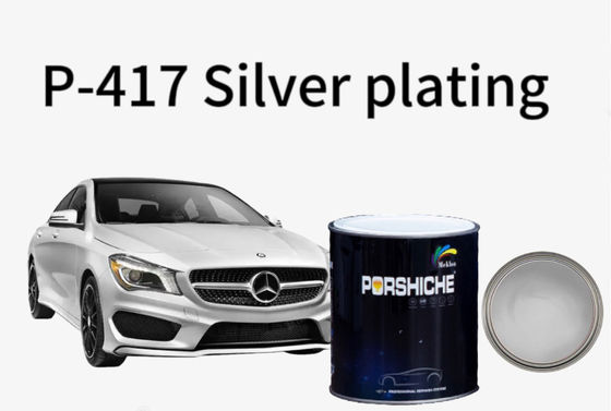 Çoklu sahnelik Metallik Gümüş Araç Boyası Nem geçirmez Anti Çizik