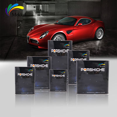 Çizik Direncili Araba İnci Boyası Kalıcı Küf Direncili Kırmızı Renk