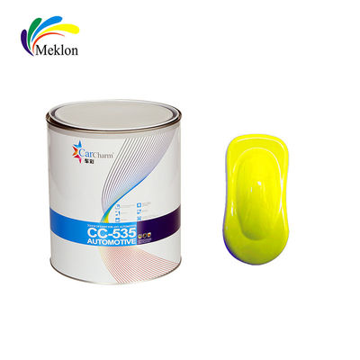 Düşük Koku Konsantrasyonu Otomatik Temel Yumurta Koruyucu Limon Sarı Araba Boyası