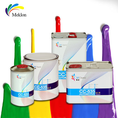 Otomobil uygulamaları için ince kırmızı incil özelleştirme boyası hazır karışık araba boyası