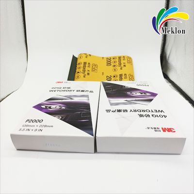 Çeşitli Otomobil Uygulamaları için Çeşitli Araç Boyası Kum Kağıdı