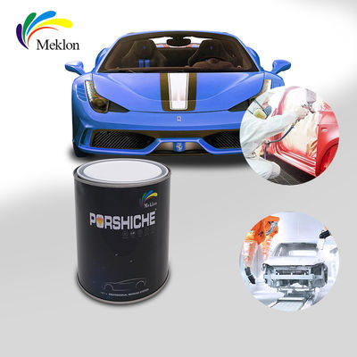 Otomobil Boyası Çöğütme 2K Stand Mavi Boya Üst Kaplama