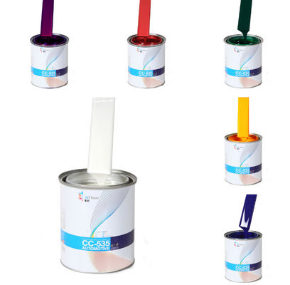 Yumuşak parlak beyaz araba boyası, dayanıklı akrilik otomobil püskürtücü boyası