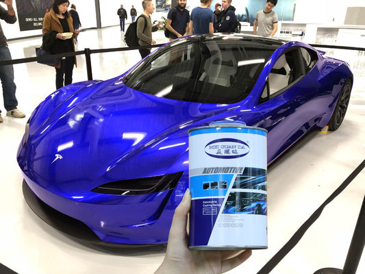 Yüksek sıcaklığa dayanıklı 2K saf beyaz araba boyası