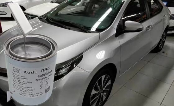 Toyota 1D4 Gümüş Yüksek Parlaklık ve Sertlik İçin Otomatik Boyamayı Düzeltin
