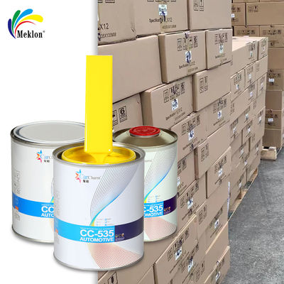 Otomobil Onarım Boya Düşük VOC İnci Kristal Sarı Araba Boyası UV Dirençli Tedarikçi