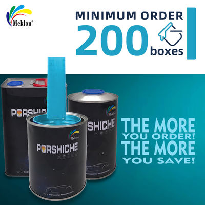 Çevre Dostu Yeşilimsi Mavi 1K Otomobil Boyası Baz Kat Araba Boyası