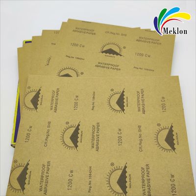 Araçlarda kum kağıdı için gelişmiş ekipman