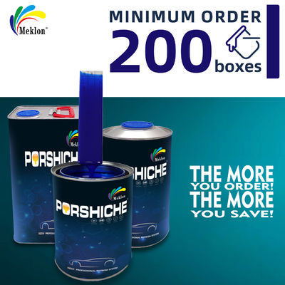 Akrilik araba boyası kolay kumlama Zeytinyağı Yeşil PU Polyurethane Araç püskürtme boyası Otomatik tamir için