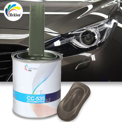 Otomobil Beden Araç Boyası 1K Basecoat Pearl Colors Kristal Kaplama Otomobil Spray Metallik Sliver Araç Boyası